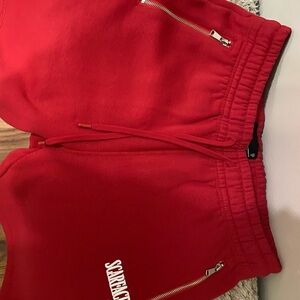 PALACE Red Scarface Shorts